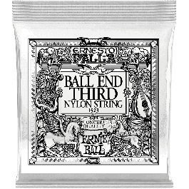 Ernie Ball Cuerda de Nylon Ernesto Palla 3ª Negra