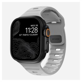 Nomad Sport Band Lunar Gray - Correa Deportiva de Caucho Ajustable para Apple Watch Ultra / 46mm y Series 42/44/45/49mm, Resistente al Agua Precio: 53.8208. SKU: B1FJ66CR6A