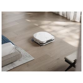 ECOVACS DEEBOT X5 OMNI Robot Aspirador con Estación de Vaciado Autónomo y Fregado, Sin Bolsa, Blanco, Forma D, 3.5L, Navegación Láser, 6400 mAh