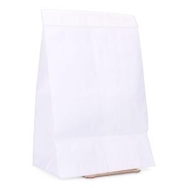 Silex Bolsas para Aspirador Tipo G Papel Blanco Compatible Bosch, Siemens, Ufesa 5 Unidades 18x27,4cm