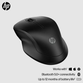 HP 255 Ratón Inalámbrico Dual. Diseño de Tamaño Completo y Ambidiestro. Ofrece Doble Conectividad para Productividad y Confort Diario.