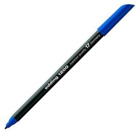 Edding Rotulador 1200 Punta Fina Redonda, Tinta Base Agua, para Papel, Azul Acero, 1 mm, Pack 5 Unidades (5 Unidades) Precio: 2.98999954. SKU: B1D95DPNV5