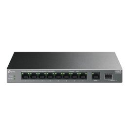 TP-Link LS1210GP Switch Gigabit 10 Puertos (8x PoE+ 61W, Puerto SFP, Extensión PoE 250m, Aislamiento, Silencioso)