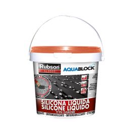 Rubson Silicona Líquida Aquablock 1kg Teja 1894877 - Impermeabilización de Cubiertas, Máxima Elasticidad, Resistente UV Precio: 29.49999965. SKU: S7903281