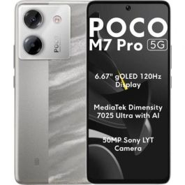 Xiaomi POCO M7P 5G 12-512 SV Smartphone 12GB RAM 512GB Plata AMOLED 6.67" 120Hz 50MP OIS 5G Precio: 238.49999998. SKU: B1FRTGDVRB