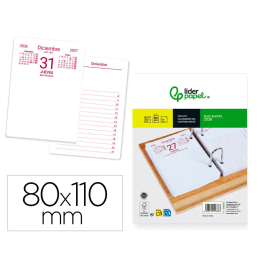 Liderpapel Bloc Bufete 2026 80x110 mm Papel 80 gr FSC Precio: 2.9524. SKU: B17ZNBRWQZ
