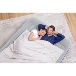 Bestway BES6941607329689 Cama Hinchable Doble Tritech, 203x152x46 cm, Soporta 300 Kg, Inflado Rápido en 4 Minutos