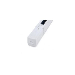 Carril Trifásico 2M Blanco para Focos LED de Aluminio con 4 Conductores de Cobre para Instalación Flexible
