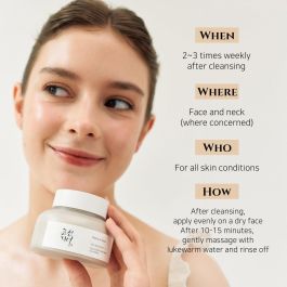 Beauty Of Joseon Gound Rice Glow Mask para mujer 150 ml