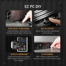 Asus Placa Base TUF GAMING X870-PLUS WiFi Socket AM5 DDR5 PCIe 5.0 Wi-Fi 7