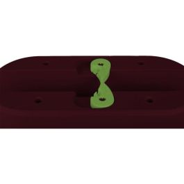 Cavaliere Osaka Jardiniere 19,5 L - EDA - Rojo burdeos - para balcones y barandillas Cavaliere Osaka Jardiniere 19,5 L - EDA - Rojo burdeos - para balcones y barandillas