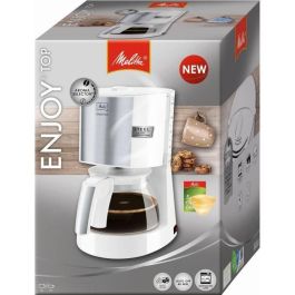 MELITTA 1017-03 Disfruta de la cafetera Top Glass Blanco / Acero cepillado 1017-03 MELITTA 1017-03 Disfruta de la cafetera Top Glass Blanco / Acero cepillado 1017-03