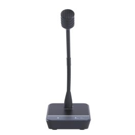 Fonestar Micset-D32J Micrófono de Sobremesa Dinámico Cardioide para Conferencias y Comunicación con Conexión Jack 6,3mm