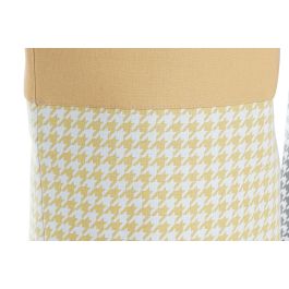 DKD Home Decor Cesta de Ropa de Poliéster Colección Básicos Pata de Gallo Colores Surtidos Gris, Amarillo y Azul 40x40x60 cm Pack 3 Unidades Lavado en Seco DKD Home Decor Cesta de Ropa de Poliéster Colección Básicos Pata de Gallo Colores Surtidos Gris, Amarillo y Azul 40x40x60 cm Pack 3 Unidades Lavado en Seco