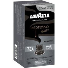 Lavazza 8684 Cápsula Espresso Maestro Ristretto para Nespresso - Café Intenso con Notas de Chocolate y Caramelo - Caja de 30