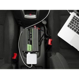 Green Cell INV06 Convertidor de Voltaje 12V a 230V para Coche, Inversor de Corriente DC-AC 150W/300W