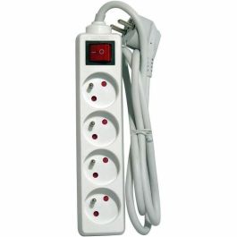 Chacon Regleta de Corriente "Gaza 4x16A Inter 1.5" con 4 Tomas, Interruptor, 16A, Cable de 1,5 Metros, Color Blanco Precio: 20.50000029. SKU: B152XPMRLA