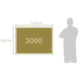 Clementoni CLE8005125330379 Puzzle 3000 Piezas Las Casas del Parlamento