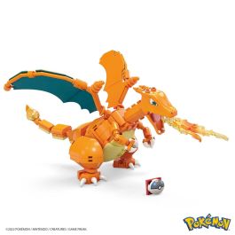 Mega Construx Gwy77 Set de Construcción Pokémon Charizard Figura Articulada con Alas y Fuego 222 Piezas +10cm +8 Años Mega Construx Gwy77 Set de Construcción Pokémon Charizard Figura Articulada con Alas y Fuego 222 Piezas +10cm +8 Años