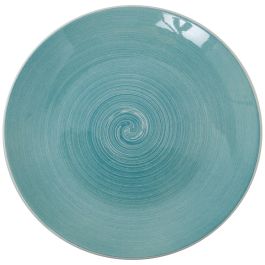 Vajilla Alexandra House Living Azul Porcelana 27 x 1 x 27 cm