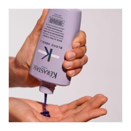 Kerastase BLOND ABSOLU bain ultra-violet Champú para Cabello Rubio, Anti-amarillamiento, 250 ml
