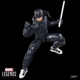HASBRO Figura Daredevil Marvel Legends Series The Man Without Fear 15cm Articulada con 5 Accesorios y Bastón de Combate