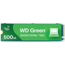 Western Digital Green SN350 SSD 500 GB M.2 2280 PCIe Gen3 NVMe - 2400 MB/s de lectura, WD Green SN350