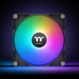 Thermaltake CT120 Reverse ARGB Ventilador para Carcasa PC 12 cm Negro, 500-2000 RPM, 65.82 CFM, 1.87 mmH2O (2 Unidades)