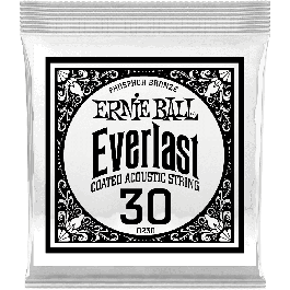 Ernie Ball Cuerda de Guitarra Acústica Everlast Coated Phosphor Bronze Calibre 030