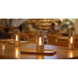 LÁMPARA LED XIAOMI YEELIGHT ATMOSPHERE LAMP - 6.5W - BT 4.2 - SIMULACIÓN LUZ VELAS - LUZ AJUSTABLE - CONTROL POR APP LÁMPARA LED XIAOMI YEELIGHT ATMOSPHERE LAMP - 6.5W - BT 4.2 - SIMULACIÓN LUZ VELAS - LUZ AJUSTABLE - CONTROL POR APP