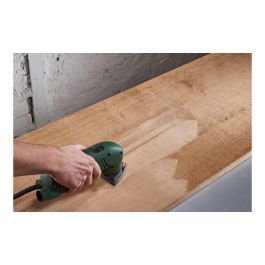 Hoja lija triangular autoadhesiva para madera/metal gr240 95 mm, 5 unidades Hoja lija triangular autoadhesiva para madera/metal gr240 95 mm, 5 unidades