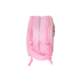 SAFTA Portatodo 3D Minnie Disney Doble Compartimento 21x6x8cm