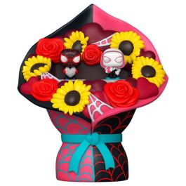 Funko Figura Bitty POP! Bouquet Marvel Miles Morales and Ghost Spider San Valentin Coleccionable