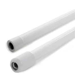 Barra Suspensión Extensible Carril Focos LED 75 ► 150Cm - Blanco Barra Suspensión Extensible Carril Focos LED 75 ► 150Cm - Blanco