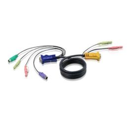 Aten Cable KVM PS/2 con audio y SPHD 3 en 1 de 1,8 m - 2L-5302P Precio: 29.49999965. SKU: B15XMA76GG