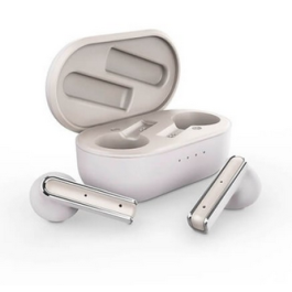 Energy Sistem Auriculares True Wireless Style 4 Bluetooth 5.1 con Estuche de Carga, 25h Batería, Diseño Ergonómico, Micrófono Integrado, Negro