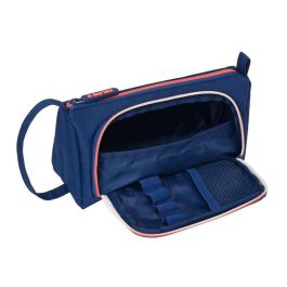 Estuche Escolar Kelme Navy blue Naranja Azul marino 20 x 11 x 8.5 cm