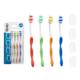 Set 4 Cepillos Dientes Funda Berilo 12X24CM (48 Unidades) Precio: 46.58999972. SKU: B12ALXG4QJ