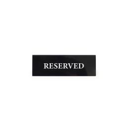 Placa Acrílica Reservado 15x5 cm - My Bar (24 Unidades) Placa Acrílica Reservado 15x5 cm - My Bar (24 Unidades)