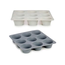 Molde Silicona 9 Magdalenas Surtidos Kinvara 22X3CM (12 Unidades) Molde Silicona 9 Magdalenas Surtidos Kinvara 22X3CM (12 Unidades)