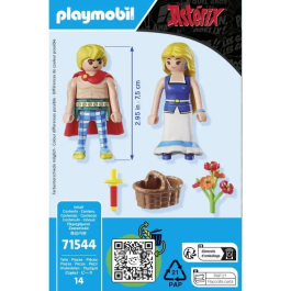 Playmobil Tragicómix y Falbalá Astérix Figuras y Accesorios