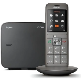 Gigaset Teléfono Fijo CL 660 Antracita Pantalla Color 2.4' Directorio 400 Contactos Conexión PC USB Precio: 93.88999961. SKU: B1K8RT5KBE