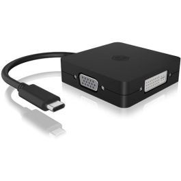 ICY BOX IB-DK1104-C Adaptador de video USB-C 4 en 1, 3840 x 2160 Píxeles, Compatible con Windows y Mac, Negro Precio: 49.7899996. SKU: B1EJHENBJN
