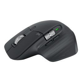 Logitech MX Master 3S Ratón Inalámbrico, Diseño Ergonómico, Tecnología Darkfield Laser Tracking, Bluetooth, USB, Grafito