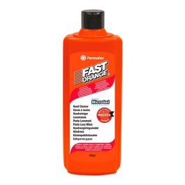 Permatex Jabón Lavamanos Fast Orange 440 ml – Fórmula Cítrica Natural con Gránulos, Limpia Grasa sin Agua, Biodegradable