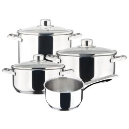 Batería de Cocina Magefesa DUX7PCS Plateado 7 Piezas