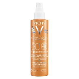 Vichy Capital Soleil Spray Fluido Niños SPF50+ Muy Alta Protección Celular UVA/UVB Piel Sensible 200 ml Precio: 20.50000029. SKU: S4514017