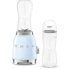 Smeg PBF01PBEU Mixer de Acero Inoxidable, Azul
