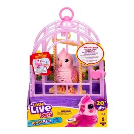 Little Live Pets Pájaro Parlanchín de pelaje suave y pico que se mueve