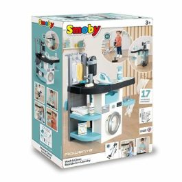 Smoby SMO3032163303206 - Lavadero infantil Rowenta, Juego de imitación, sonidos realistas y 17 accesorios de juego realistas Smoby SMO3032163303206 - Lavadero infantil Rowenta, Juego de imitación, sonidos realistas y 17 accesorios de juego realistas